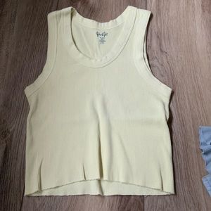 Yellow Tank Top